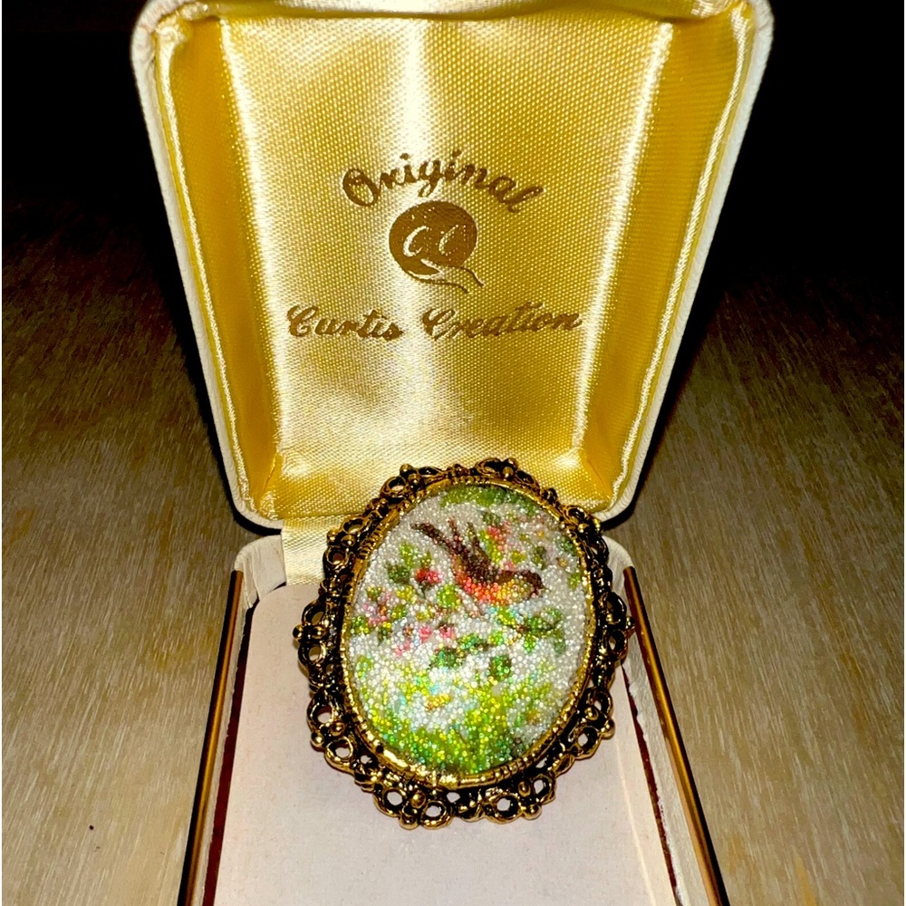 Vintage Original Curtis Creation Bird Brooch